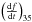 \hbox{$\left(\frac{{\rm d}f}{{\rm d}t} \right)_{35}$}