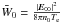 \hbox{$\bar {W}_0=\frac{\left| {{{\vec E}}_{00}} \right|^2}{8\pi n_{0} T_{\rm e} } $}