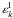 \hbox{$\varepsilon _{k}^{\rm l} $}