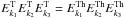 \hbox{$E_{k_1 }^{\rm T} E_{k_2 }^{\rm T} E_{k_3 }^{\rm T} = E_{k_1 }^{\rm Th} E_{k_2 }^{\rm Th} E_{k_3 }^{\rm Th} $}