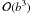 \hbox{${\cal O}(b^3)$}