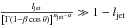 \hbox{$\frac{l_{\rm jet}}{\left [\Gamma\left (1-\beta \cos \theta \right)\right]^{n_{\rm jet}-\alpha }}\gg 1-l_{\rm jet}$}