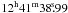 \hbox{${\rm 12^{h}41^{m}38\fs99}$}