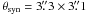 \hbox{$\theta_{\rm syn}=3\farcs3\times3\farcs1$}