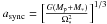 \hbox{$a_{\rm sync} = \left[ \frac{G(M_{\rm p} + M_*)}{\Omega_*^2} \right]^{1/3}$}