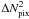 \hbox{$\Delta N_{\rm pix}^2$}