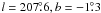 \hbox{$l=207\fdg6, b=-1\fdg3$}