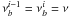 \hbox{$\nu_b^{i-1}=\nu_b^{i}=\nu$}