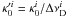 \hbox{$\kappa '^i_0=\kappa^i_0/\Delta\nu^i_{\rm D}$}