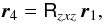 \begin{equation} \vr_4 = \rotmzxz\,\vr_1,\label{eq_pos_star_S_four} \end{equation}