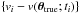 \hbox{$\seti{\RV_i-\mdlFctRV{\vParTrue}{\tm_i}}$}