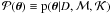 \hbox{$\postr(\vPar) \defby \pPostr{\vPar}$}