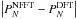 \hbox{$\left|P_N^{\mathrm{NFFT}} - P_N^{\mathrm{DFT}}\right|$}
