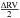 \hbox{$\frac{\Delta \mathrm{RV}}{2}$}