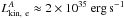 \hbox{$L_{\rm kin,~e}^{A} \approx 2 \times 10^{35}~\mathrm{erg\,s^{-1}}$}