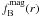 \hbox{$f^{\rm{mag}}_{\rm{B}}(r)$}