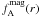 \hbox{$f^{\rm{mag}}_{\rm{A}}(r)$}