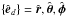 \hbox{$\{\hvec{e}_d\}=\hvec{r},\hvec{\theta},\hvec{\phi}$}