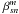 \hbox{$\beta_{sn}^m$}