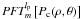 \hbox{$\textit{PFT}^{l_{\rm p}}_m\left[P_{\rm c}(\rho,\theta)\right]$}
