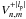 \hbox{$V_{n,m}^{+|l_{\rm p}|}$}