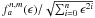\hbox{$f^{n,m}_a(\epsilon)/\sqrt{\sum_{i=0}^{n}\epsilon^{2i}}$}