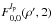 \hbox{$F_{0,0}^{l_{\rm p}}( \rho',2)$}