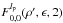 \hbox{$F_{0,0}^{l_{\rm p}}( \rho',\epsilon,2)$}