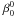 \hbox{$\beta_0^0$}