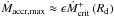 \hbox{$\Maccmax \approx \epsilon\Mcrp \left(\Rd\right)$}