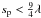 \hbox{$s_{\rm p}<\frac{9}{4}\lambda$}
