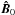 \hbox{$\vec{\hat{B}}_0$}