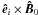 \hbox{$\vec{\hat{e}}_{i} \times \vec{\hat{B}}_0$}