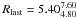 \hbox{$R_{\rm last}=5.40^{7.60}_{4.80}$}