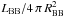 \hbox{$L_{\rm BB}/4\, \pi\, R_{\rm BB}^2$}
