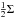 \hbox{$\frac{1}{2} \Sigma$}