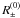 \hbox{$R_\pm^{(0)}$}