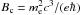 \hbox{$B_{\rm c} = m_{\rm e}^2c^3/(e\hbar)$}