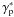 \hbox{$\gamma_{\rm p}^*$}