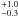 \hbox{$^{+1.0}_{-0.3}$}