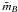 \hbox{$\bar{m}_B$}
