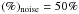 \hbox{$\left(\%\right)_{\rm noise} = 50\%$}