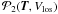 \hbox{$\mathcal{P}_2(\ve{T},V_{\rm los})$}