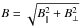 \hbox{$B=\sqrt{B_\parallel^2+B_\perp^2}$}