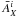 \hbox{$\bar{A}_X^i$}