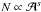 \hbox{$N\propto {\cal A}^{s}$}