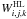 \hbox{$W_{i,j,k}^{\rm{HL}}$}