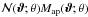 \hbox{$\Nap(\vvartheta; \theta) \Map(\vvartheta; \theta)$}