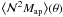 \hbox{$\bev{\Nap^{2}\Map}(\theta)$}