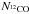 \hbox{$N_{\rm \dco}$}